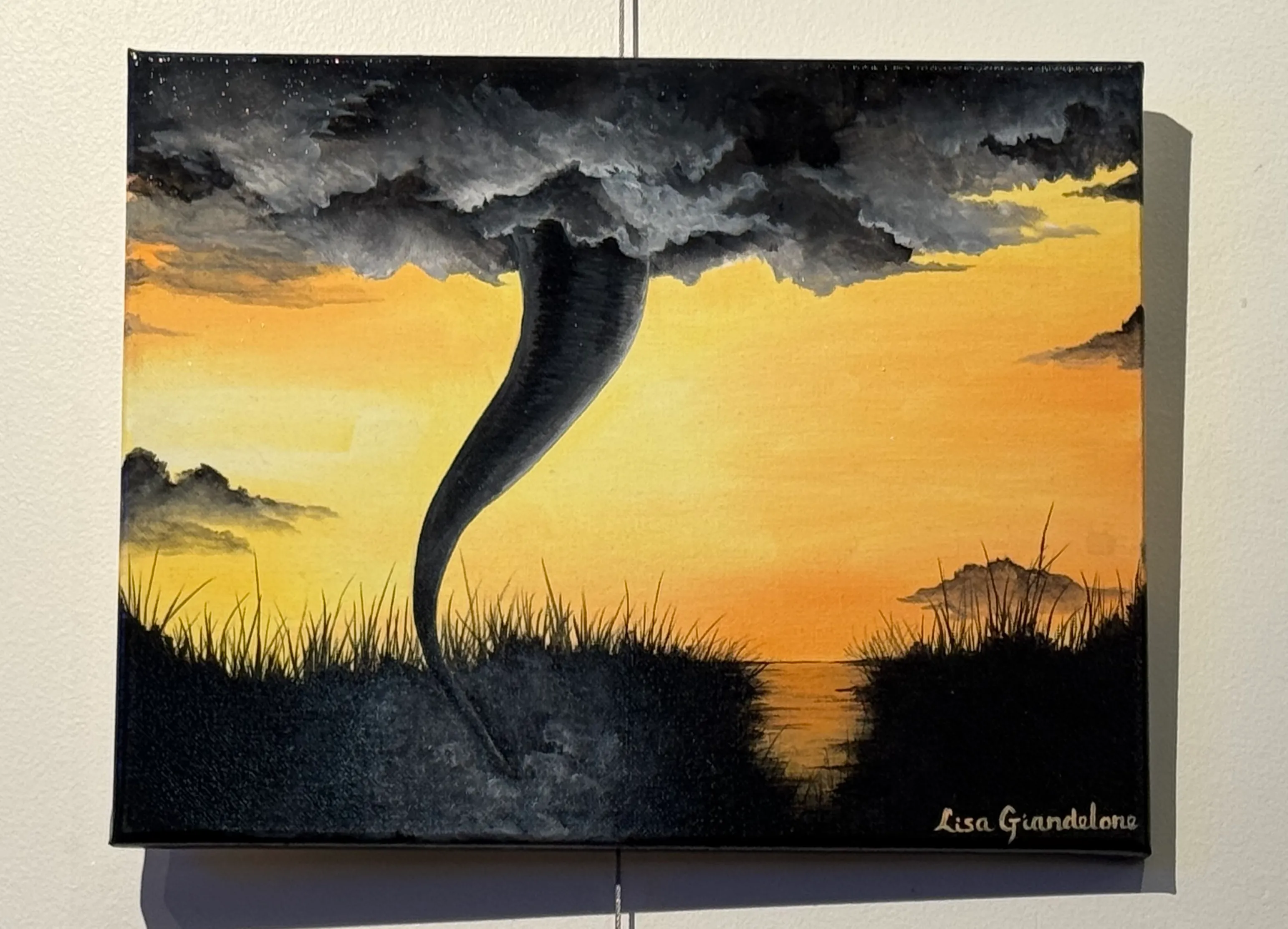 Tornado — Oil Painting by Lisa Giandelone