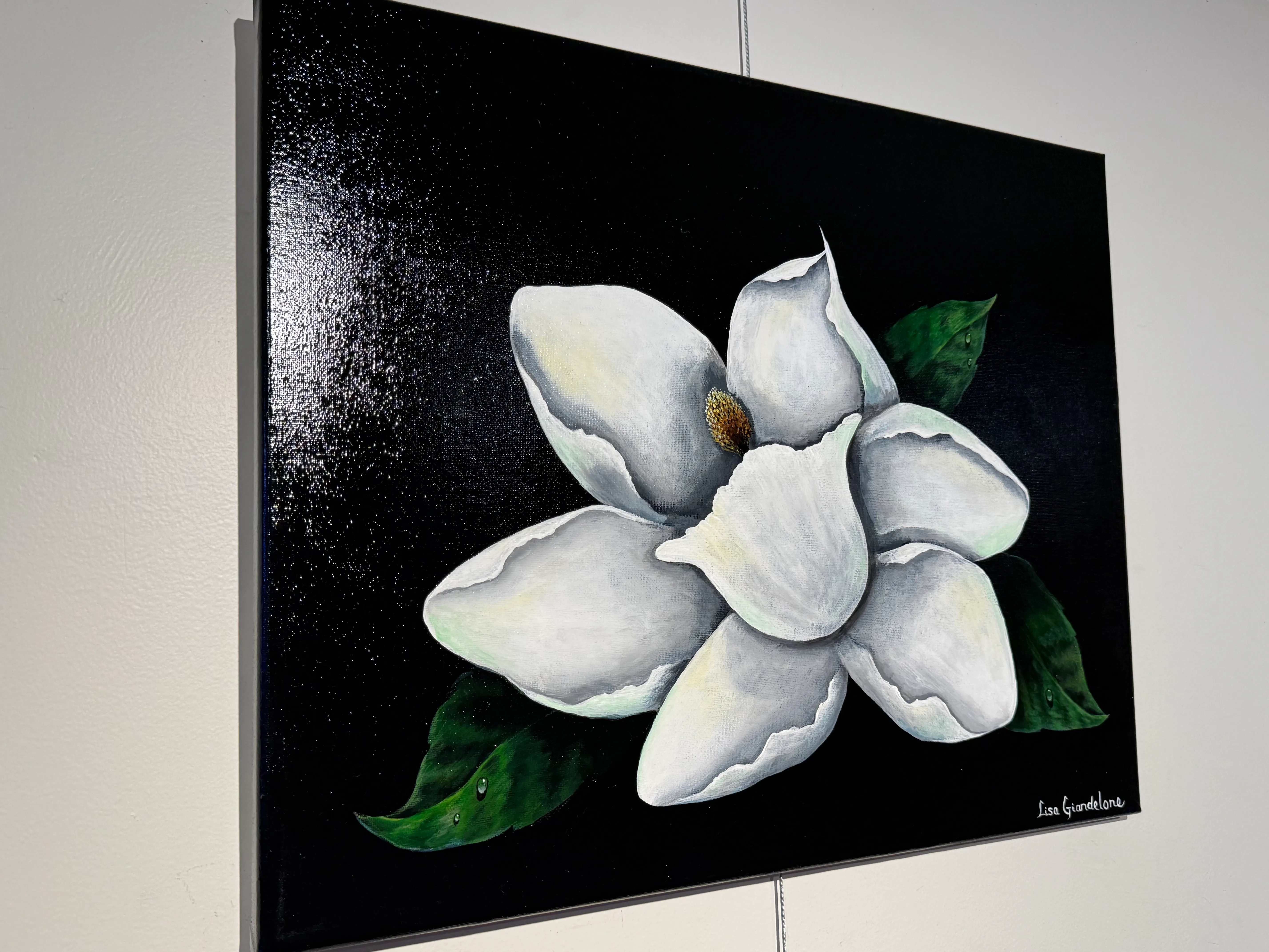 Magnolia — Oil Painting by Lisa Giandelone