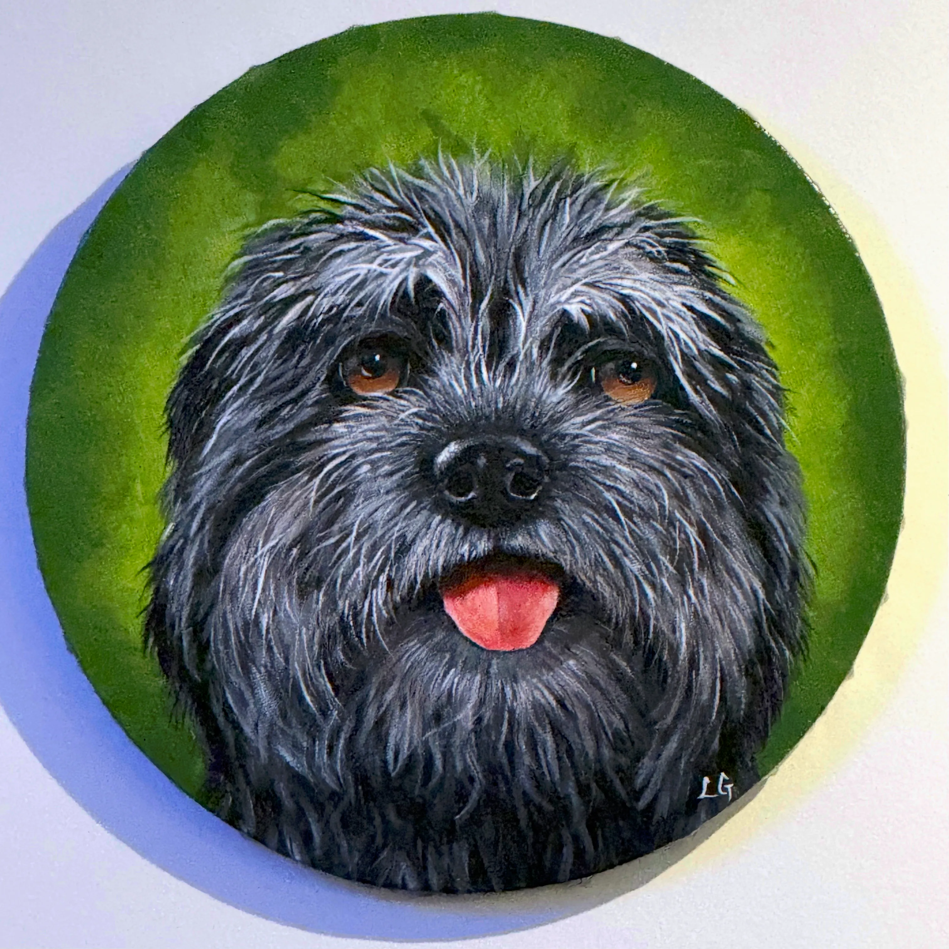Soup — custom painting by Lisa Giandelone